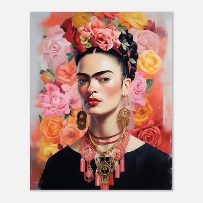 Mystical Reverie: Frida's Aura