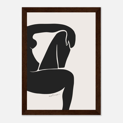 Corpo de mulher Henri Matisse Nu Noir 