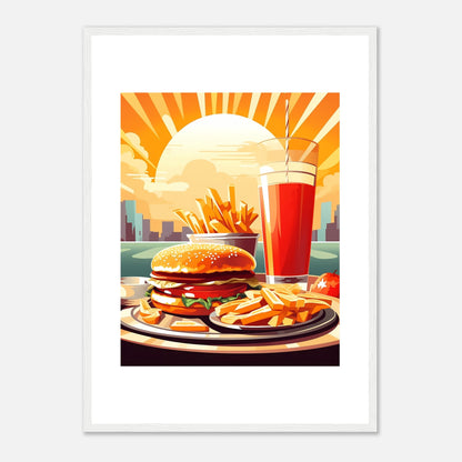 Retro-Häppchen: Cityscape Diner