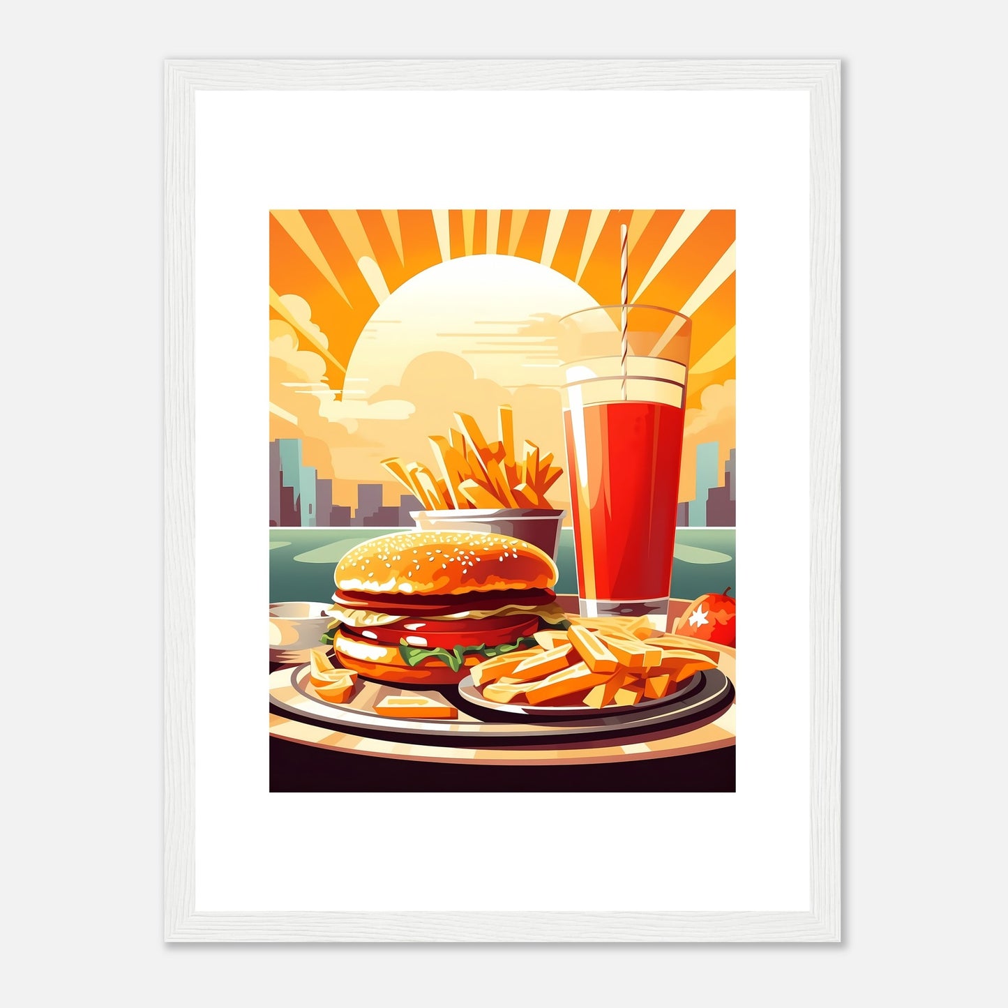 Retro-Häppchen: Cityscape Diner