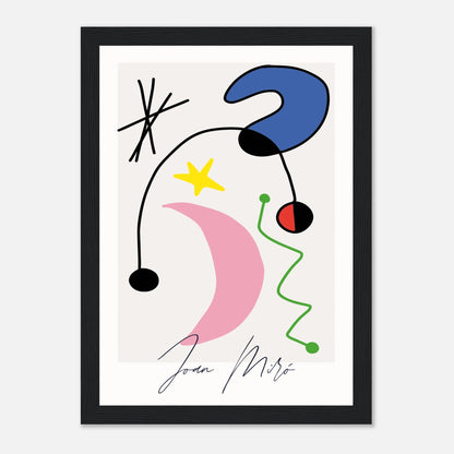 Joan Miró Kunstausstellung Minimalist II