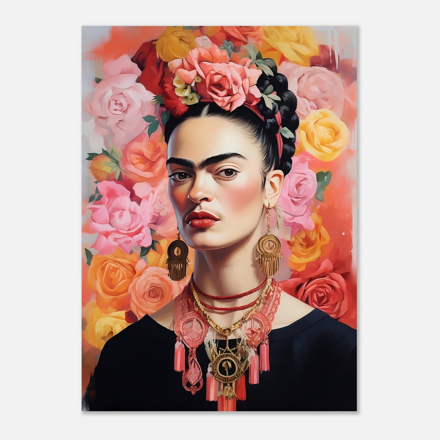 Mystical Reverie: Frida's Aura