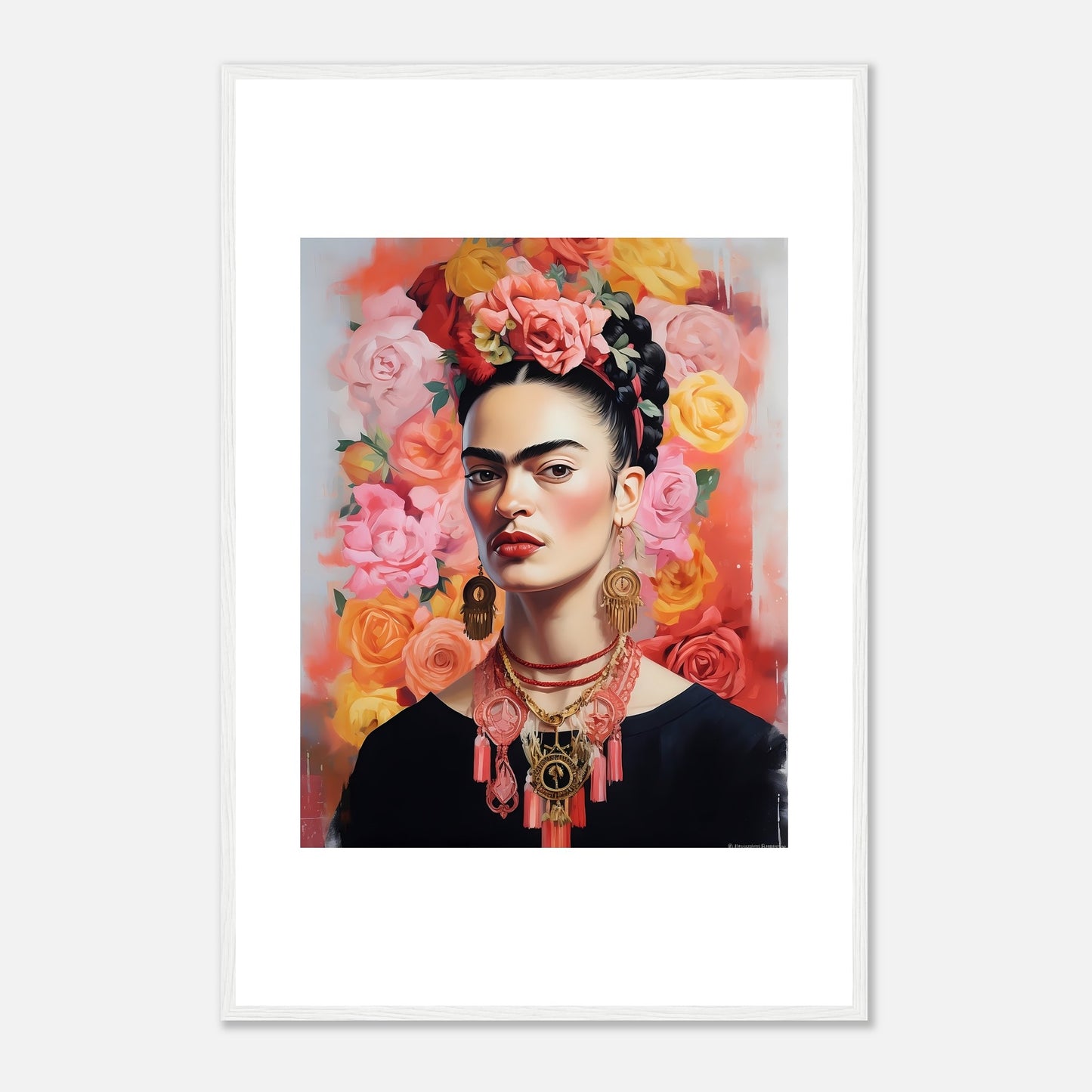 Mystical Reverie: Frida's Aura