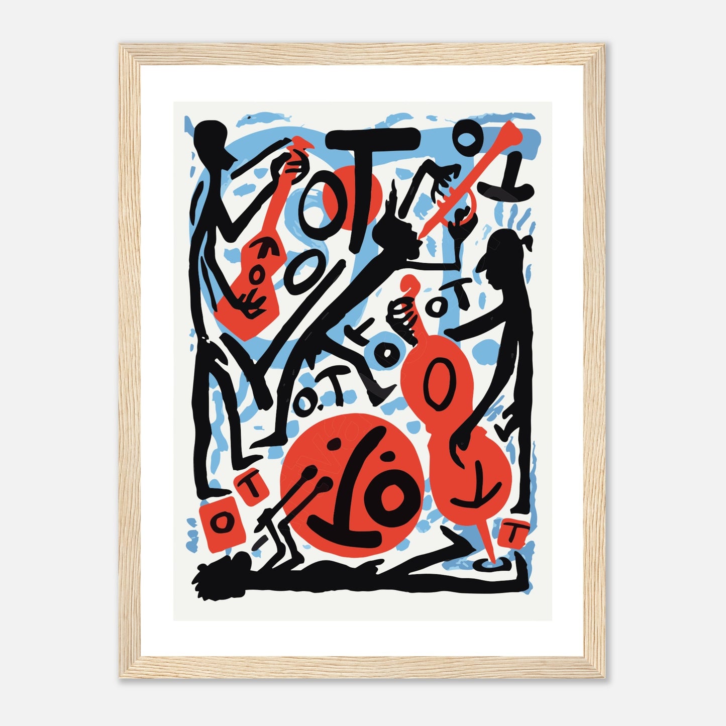 Le Jazz d'AR Penck, 1989