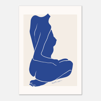 Henri Matisse Nu Bleu Dos de femme II