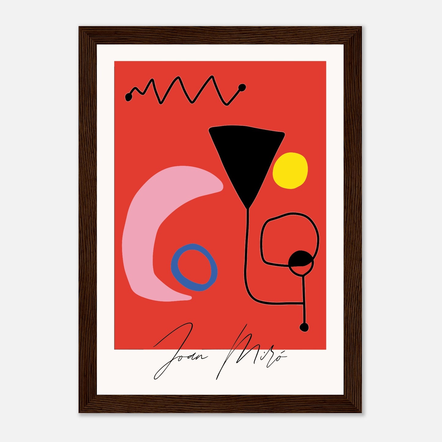 Joan Miró Kunstausstellung Minimalist VI