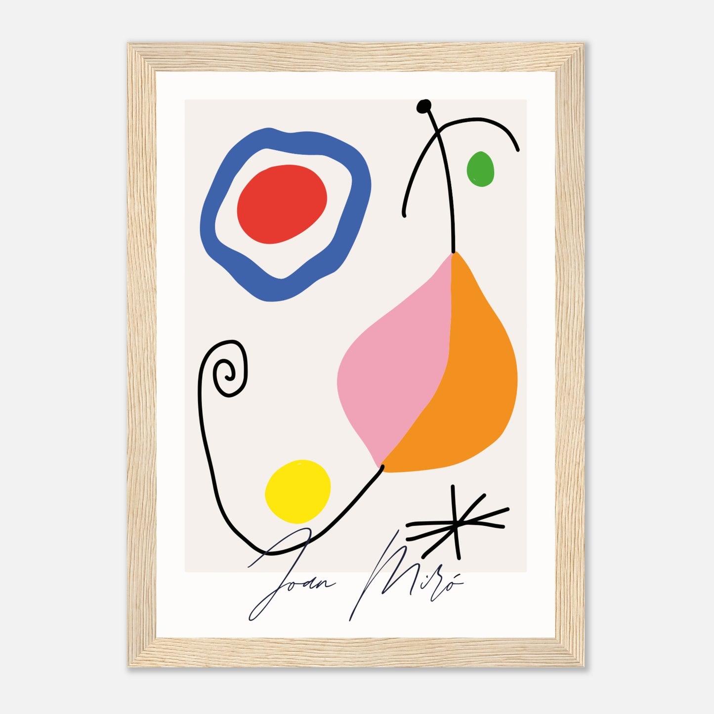 Joan Miró Kunstausstellung Minimalist III