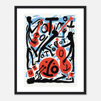 Le Jazz d'AR Penck, 1989