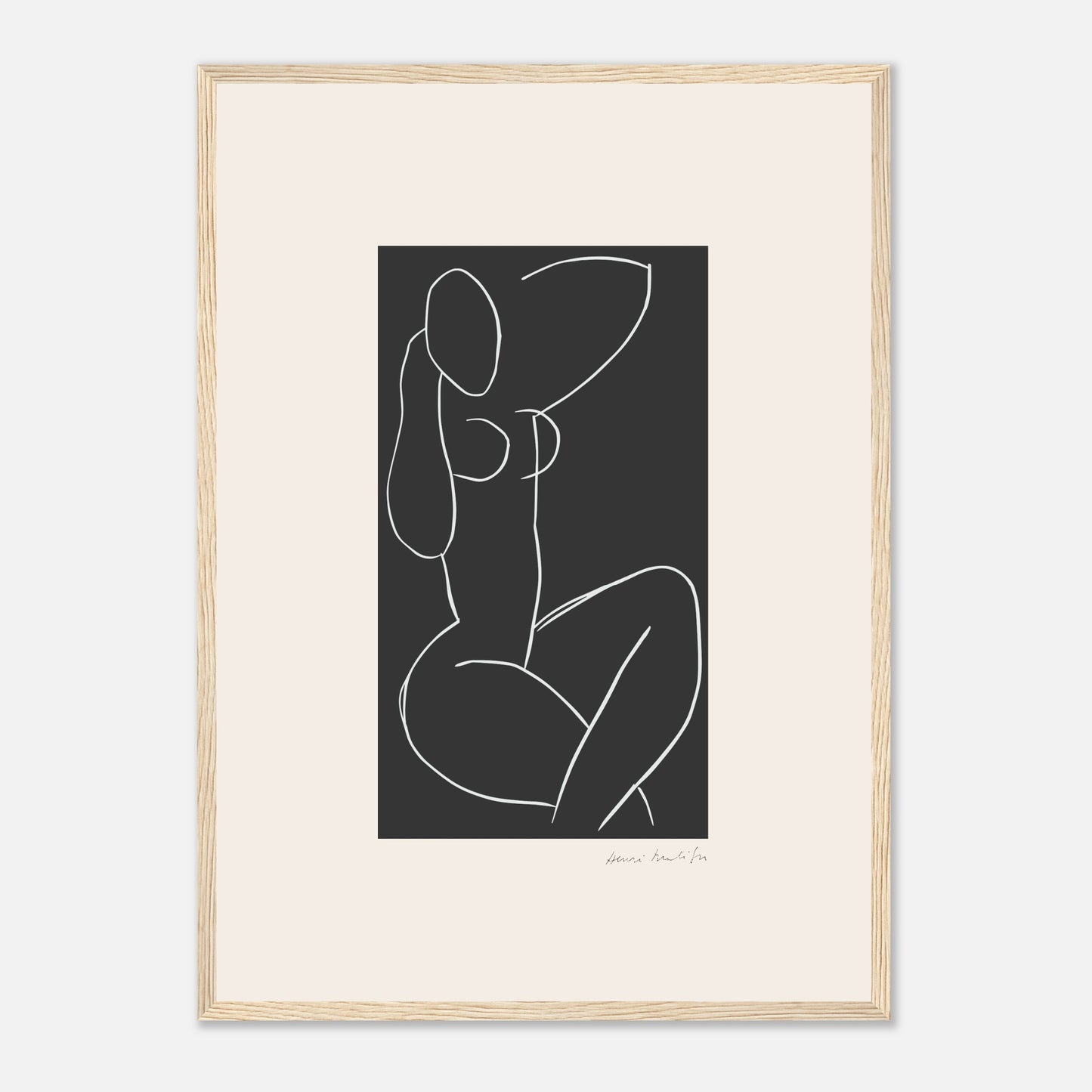 Henri Matisse Nu assis, les jambes croisées, 1995 