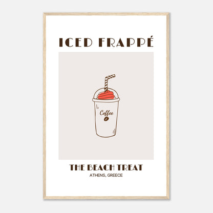 Iced Frappé: Ein Strandkaffee-Genuss