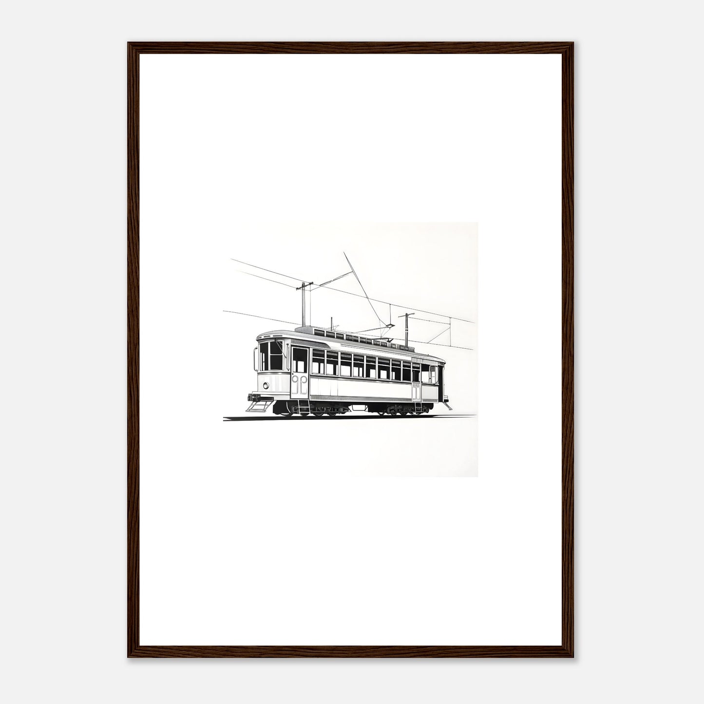 European Tram Detailed Drawing II