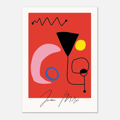 Joan Miró Kunstausstellung Minimalist VI