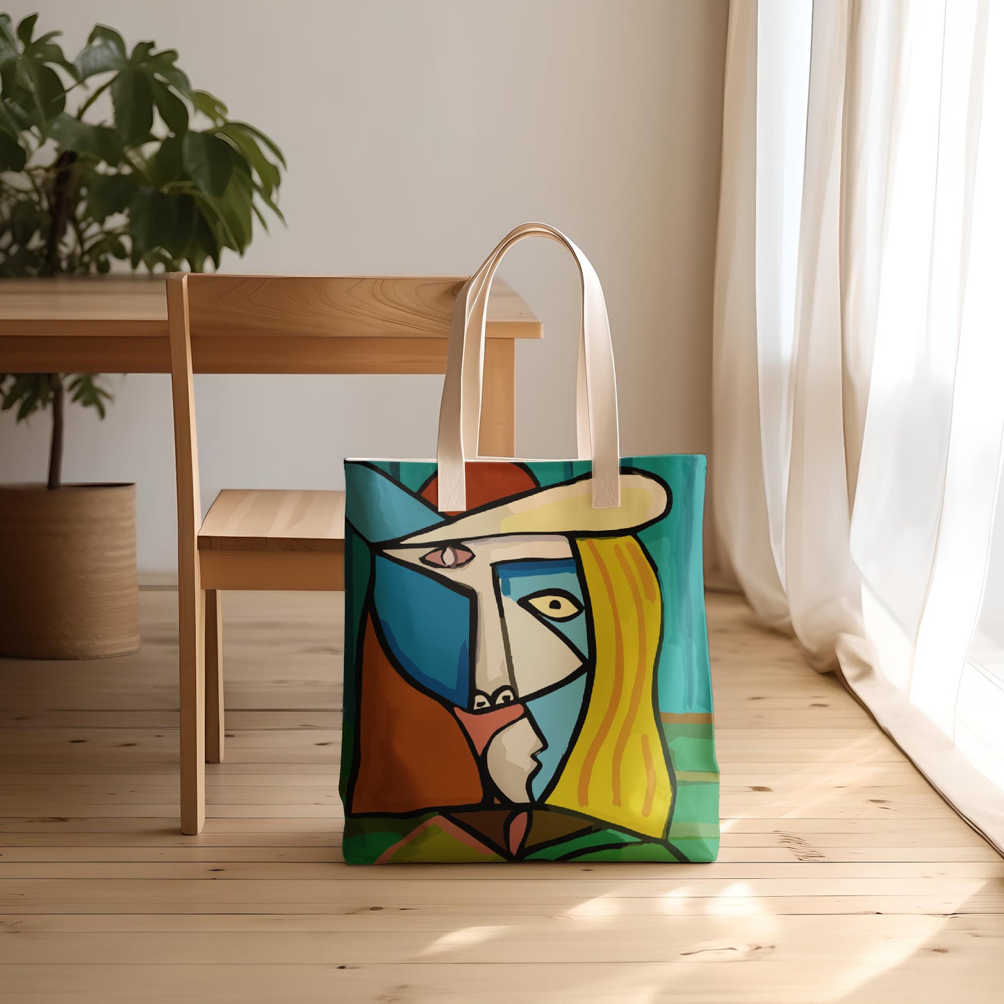 Pablo Picasso Tote Bag "The Woman"