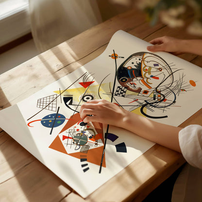 Wassily Kandinsky, Intersecting Lines, 1923