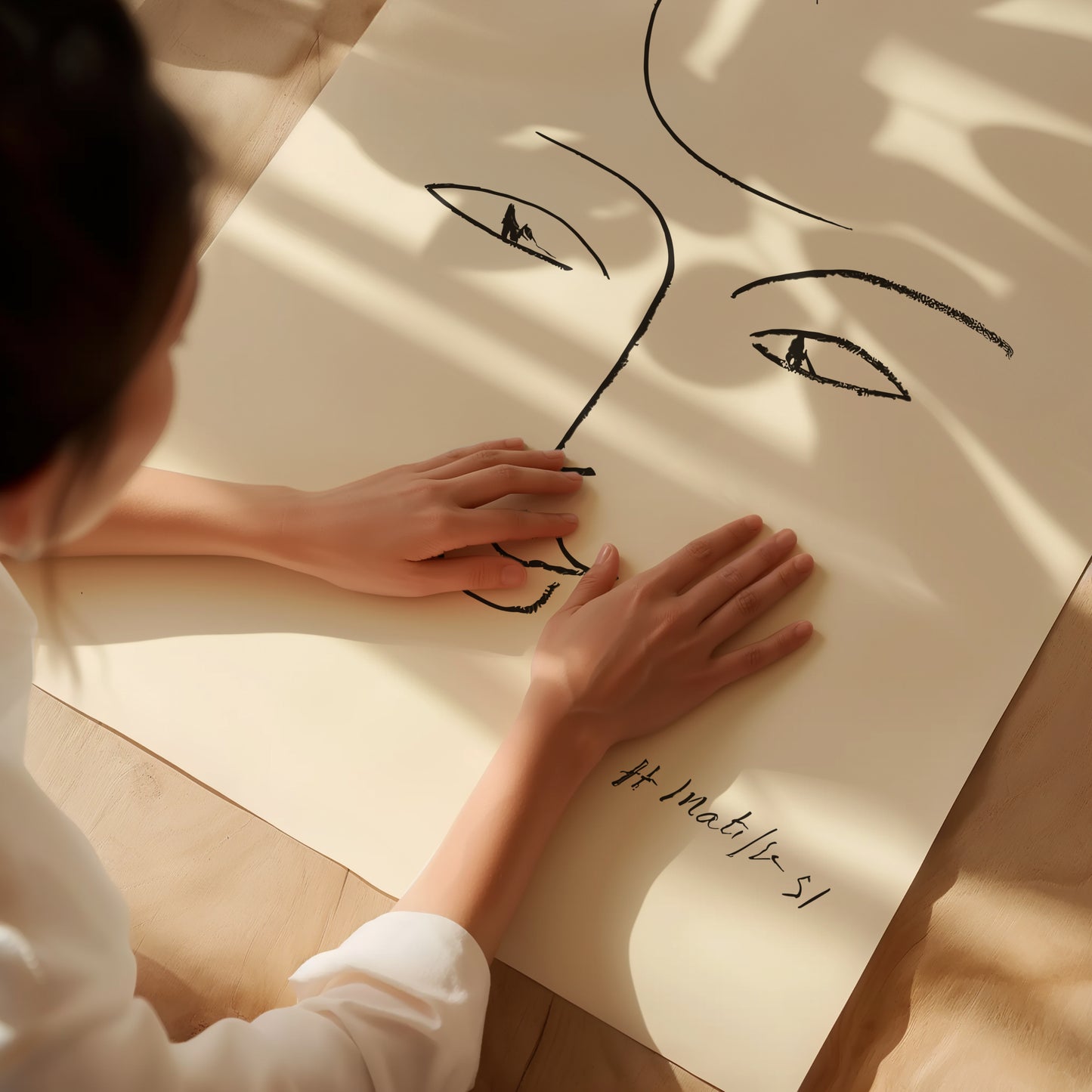 Henri Matisse, Face (Visage), 1951
