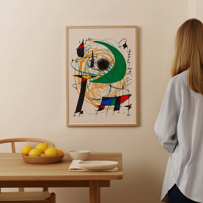 Joan Miró, La Lune Verte, 1972