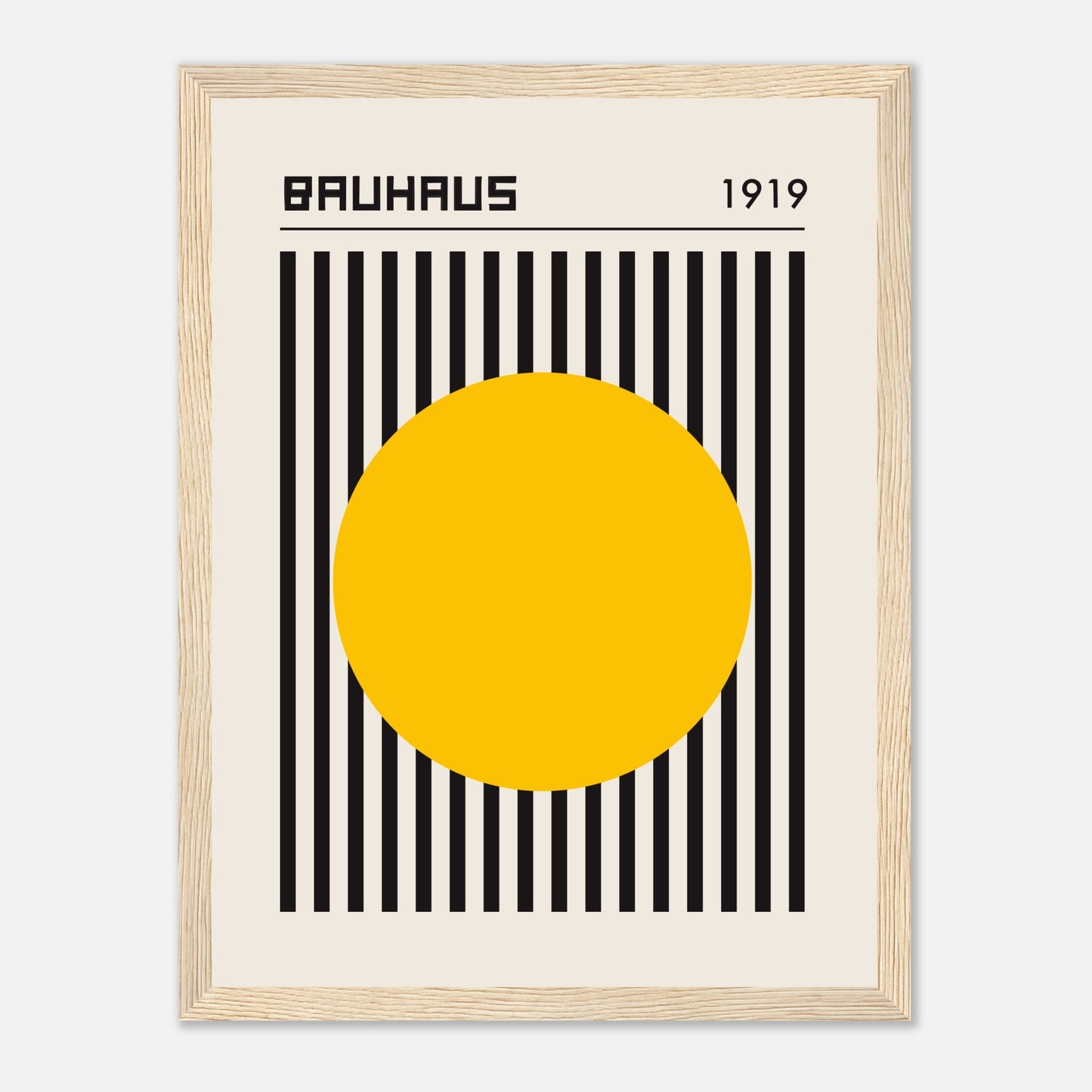 Bauhaus, O nascer do sol, 1919 