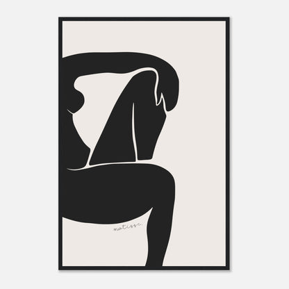 Corpo de mulher Henri Matisse Nu Noir 