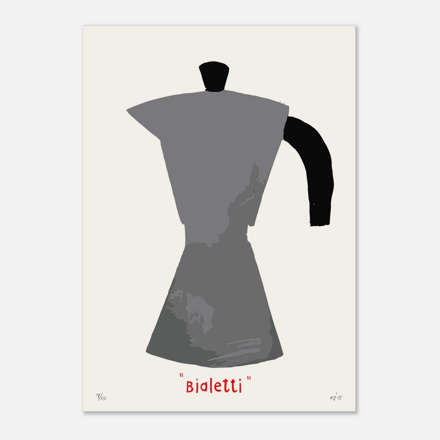 Klaas Gubbels Bialetti 1934 Darstellung