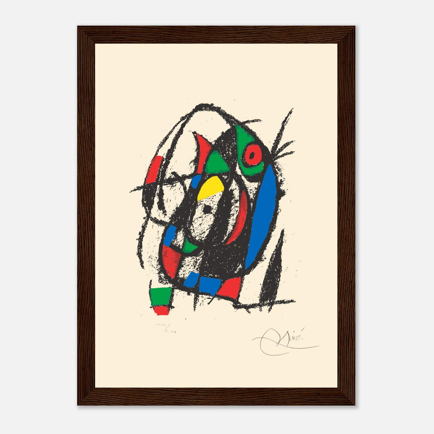 Joan Miró Planche V 1975