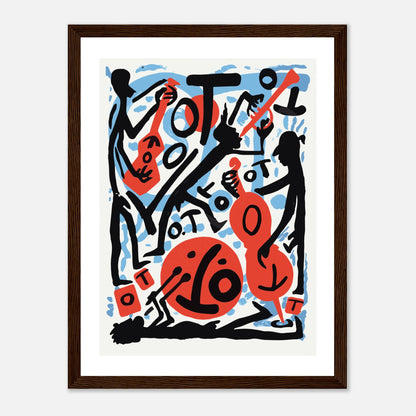 Le Jazz d'AR Penck, 1989