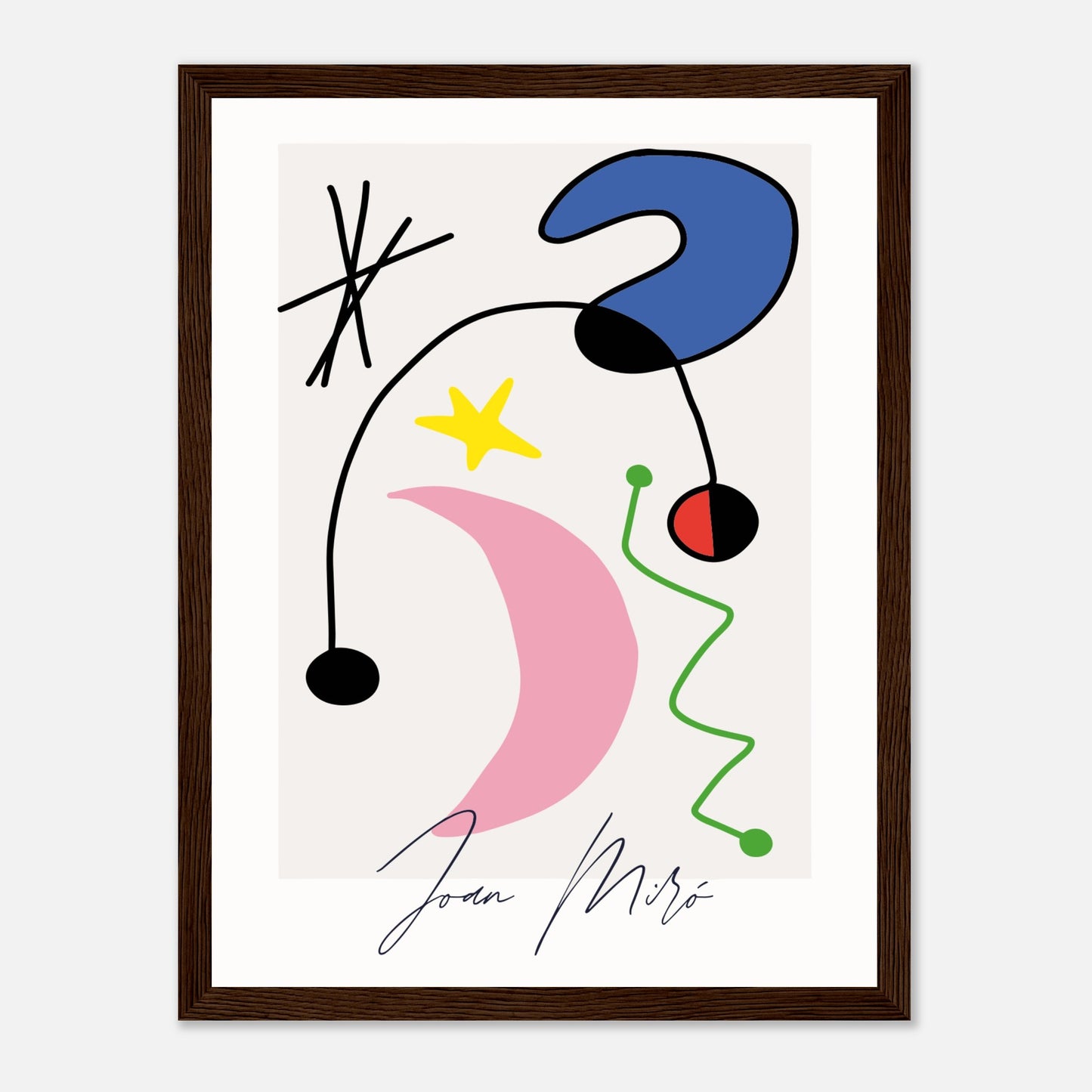 Joan Miró Kunstausstellung Minimalist II