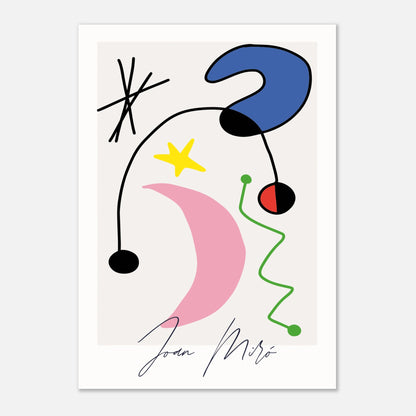 Joan Miró Kunstausstellung Minimalist II