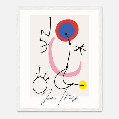 Joan Miró Kunstausstellung Minimalist V