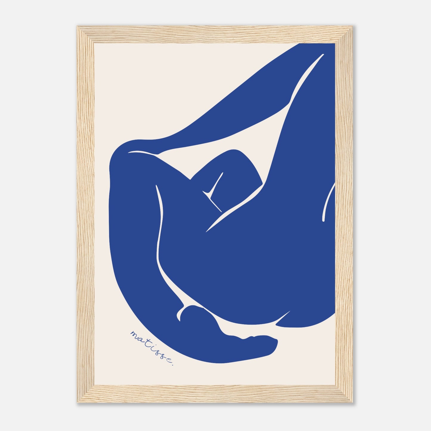 Henri Matisse Nu Bleu Woman's Back