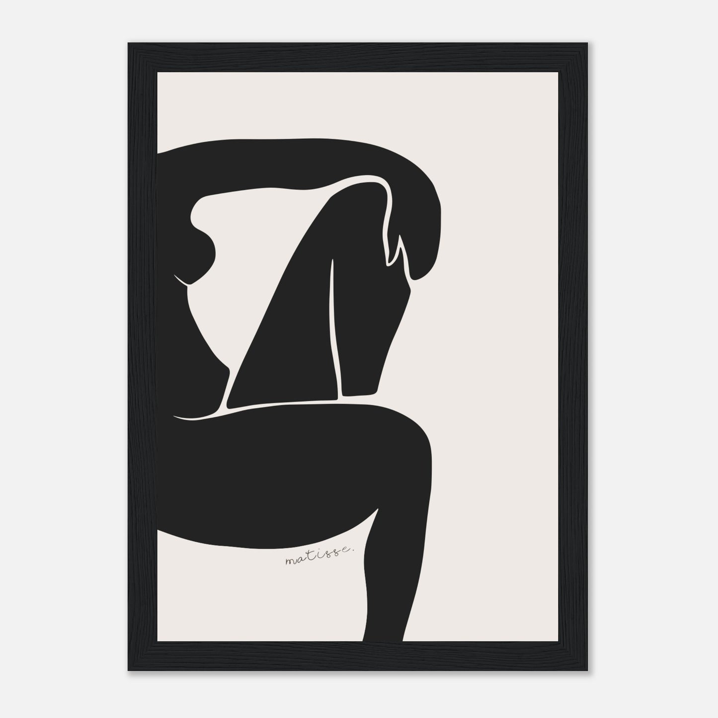 Henri Matisse Nu Noir Corps de femme 