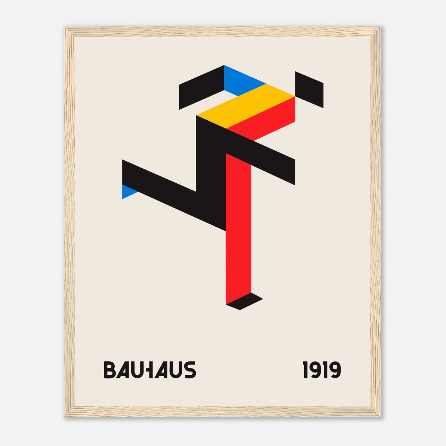 Bauhaus, L'homme qui court, 1919 