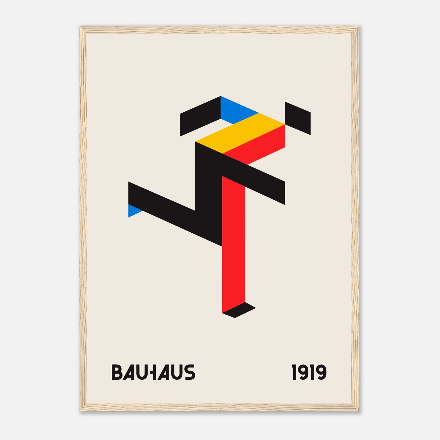 Bauhaus, L'homme qui court, 1919 