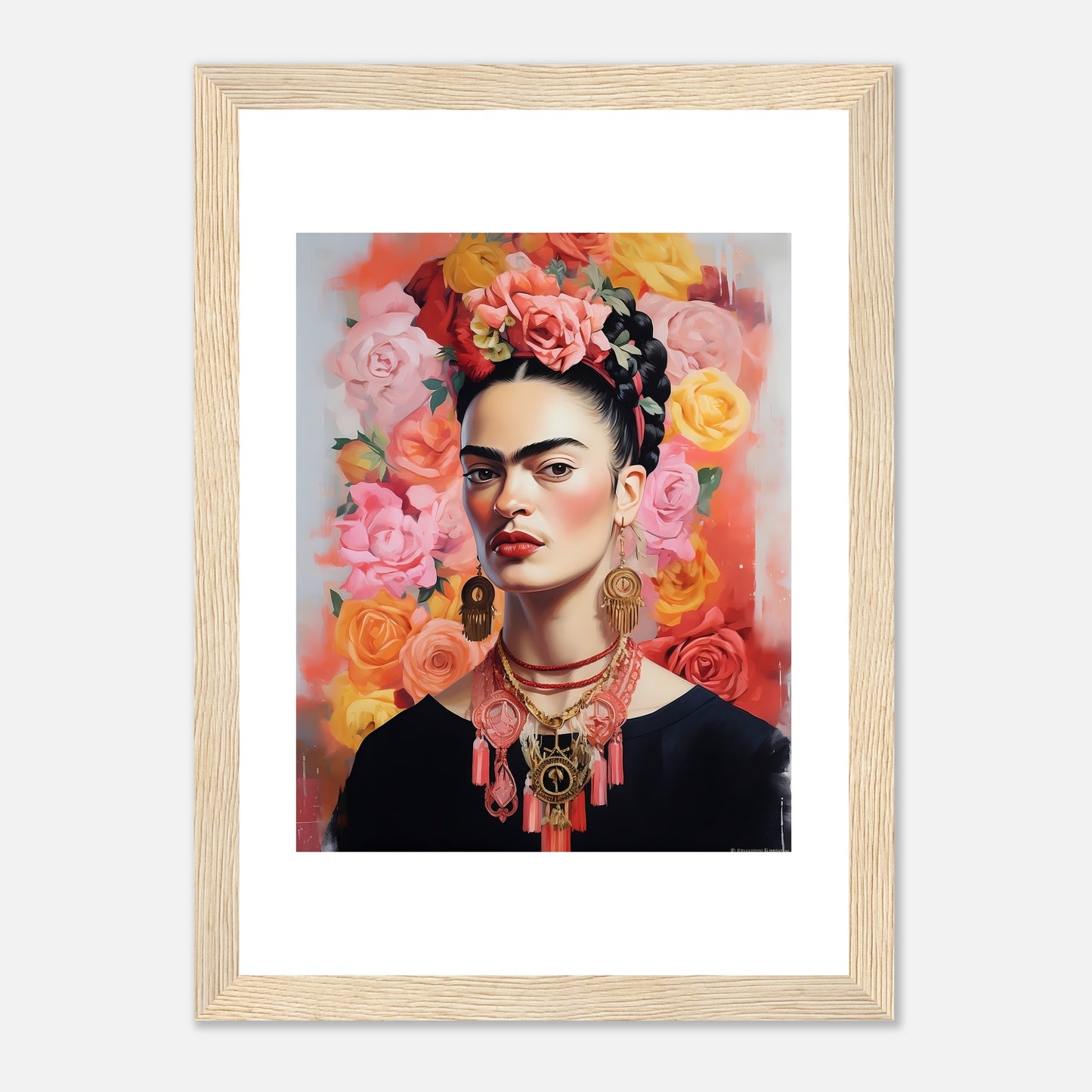 Mystical Reverie: Frida's Aura