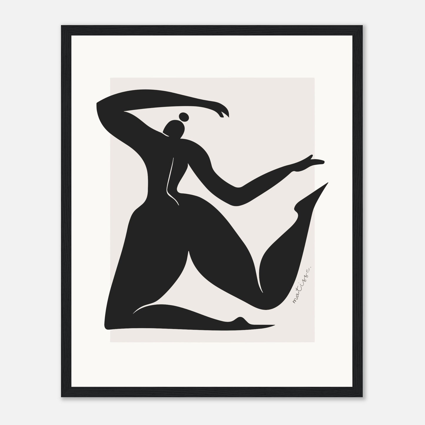 Henri Matisse Nu Noir Woman's Flight