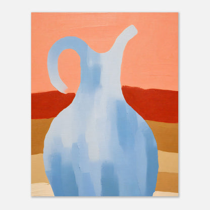 Oil panting vase II