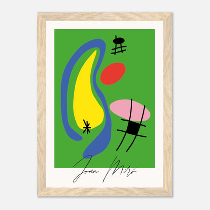 Joan Miró Kunstausstellung Minimalist VIII