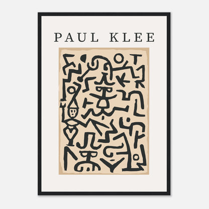 Paul Klee Komiker-Flugblatt 