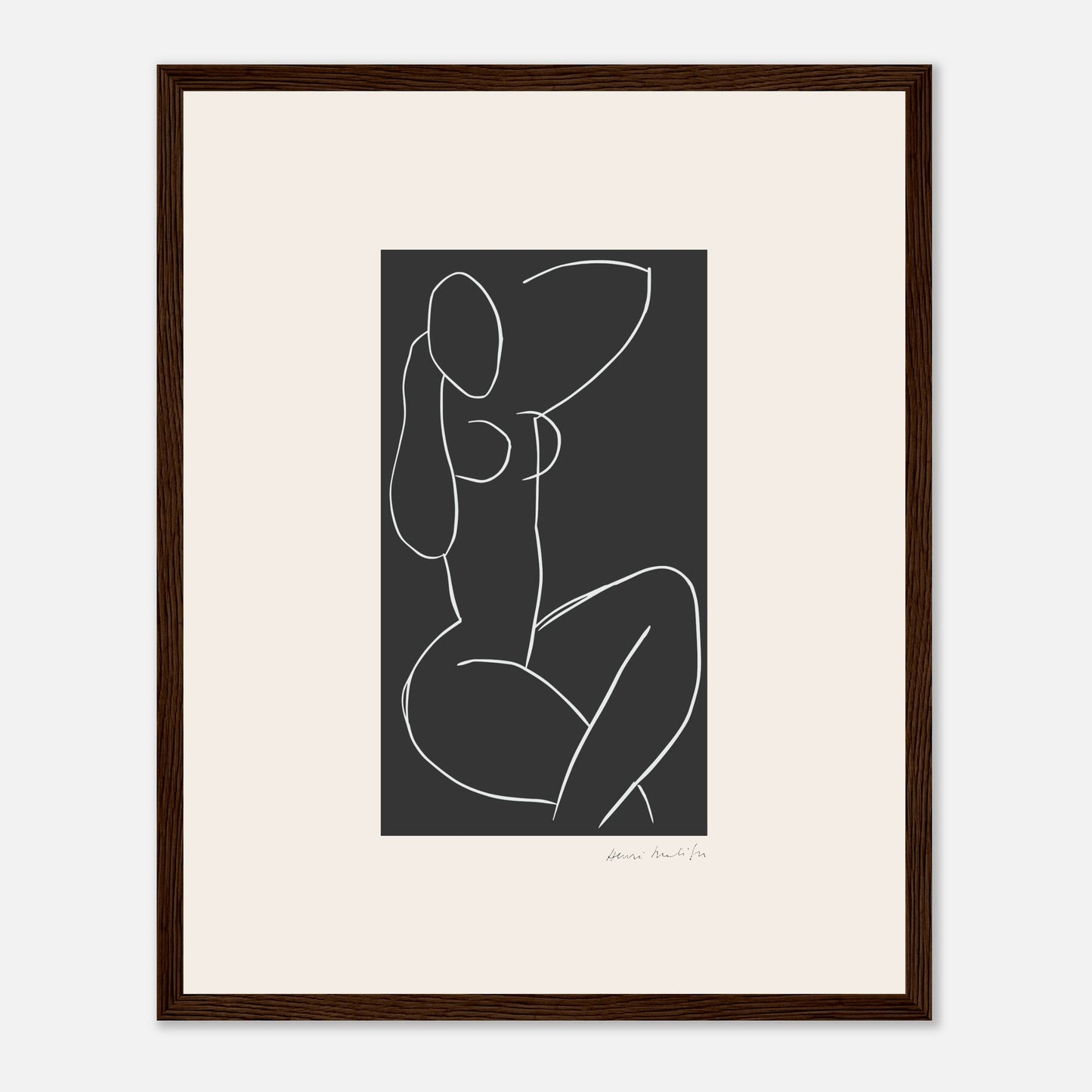 Henri Matisse Nu assis, les jambes croisées, 1995 