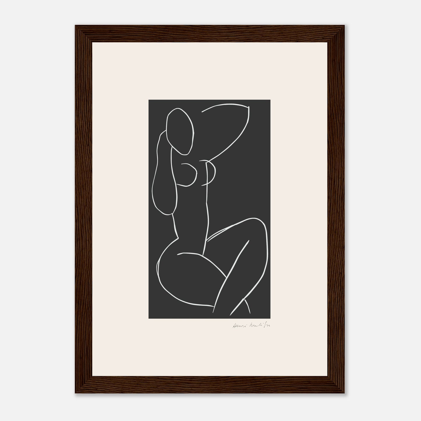 Henri Matisse Nu assis, les jambes croisées, 1995 