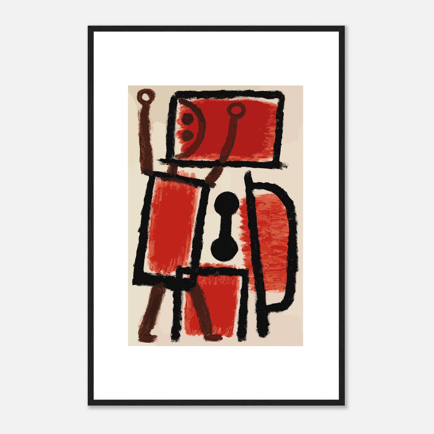 Paul Klee's Locksmith, 1940