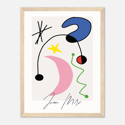 Joan Miró Art Exhibition Minimalist II