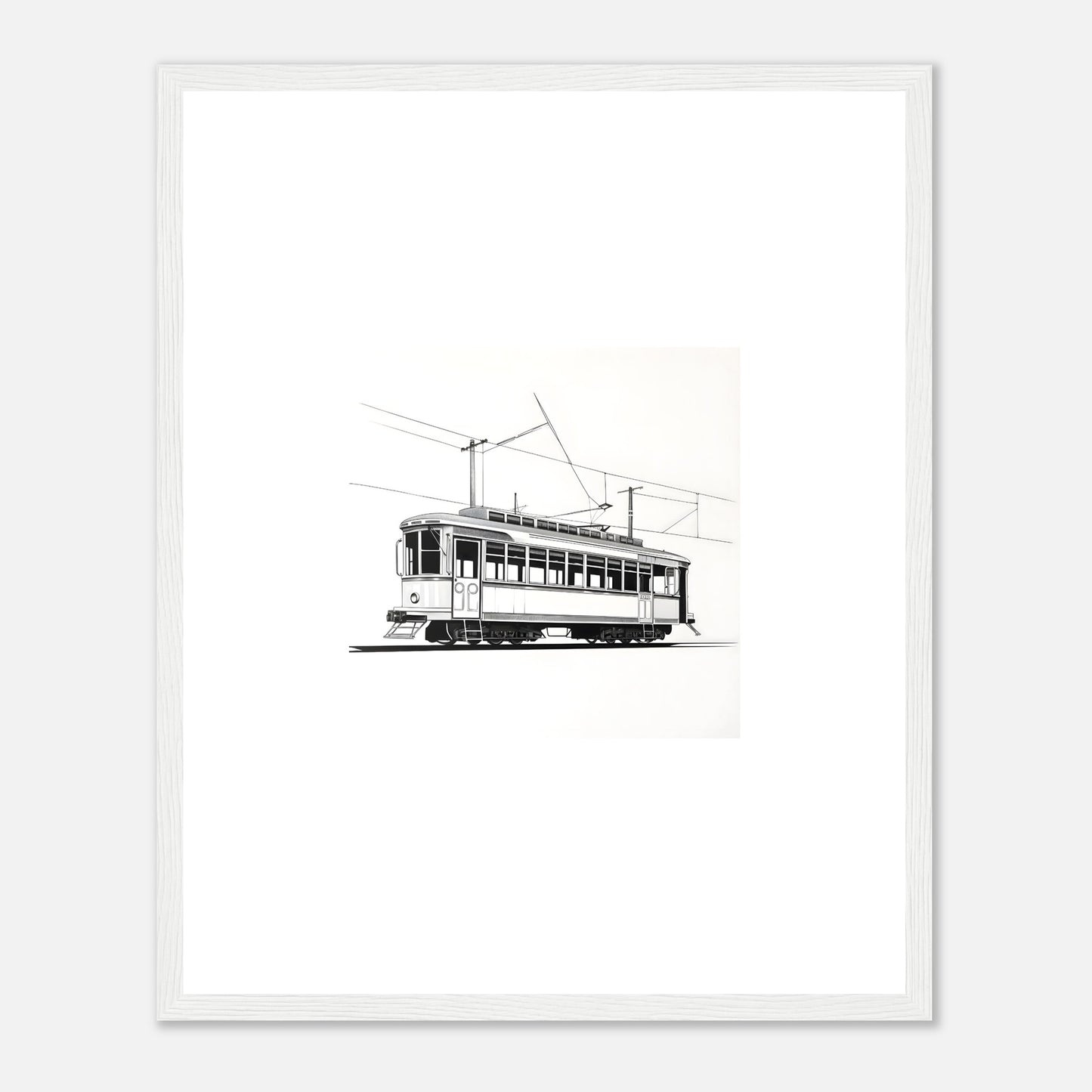 European Tram Detailed Drawing II