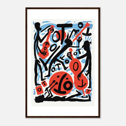 A.R. Penck's Jazz, 1989