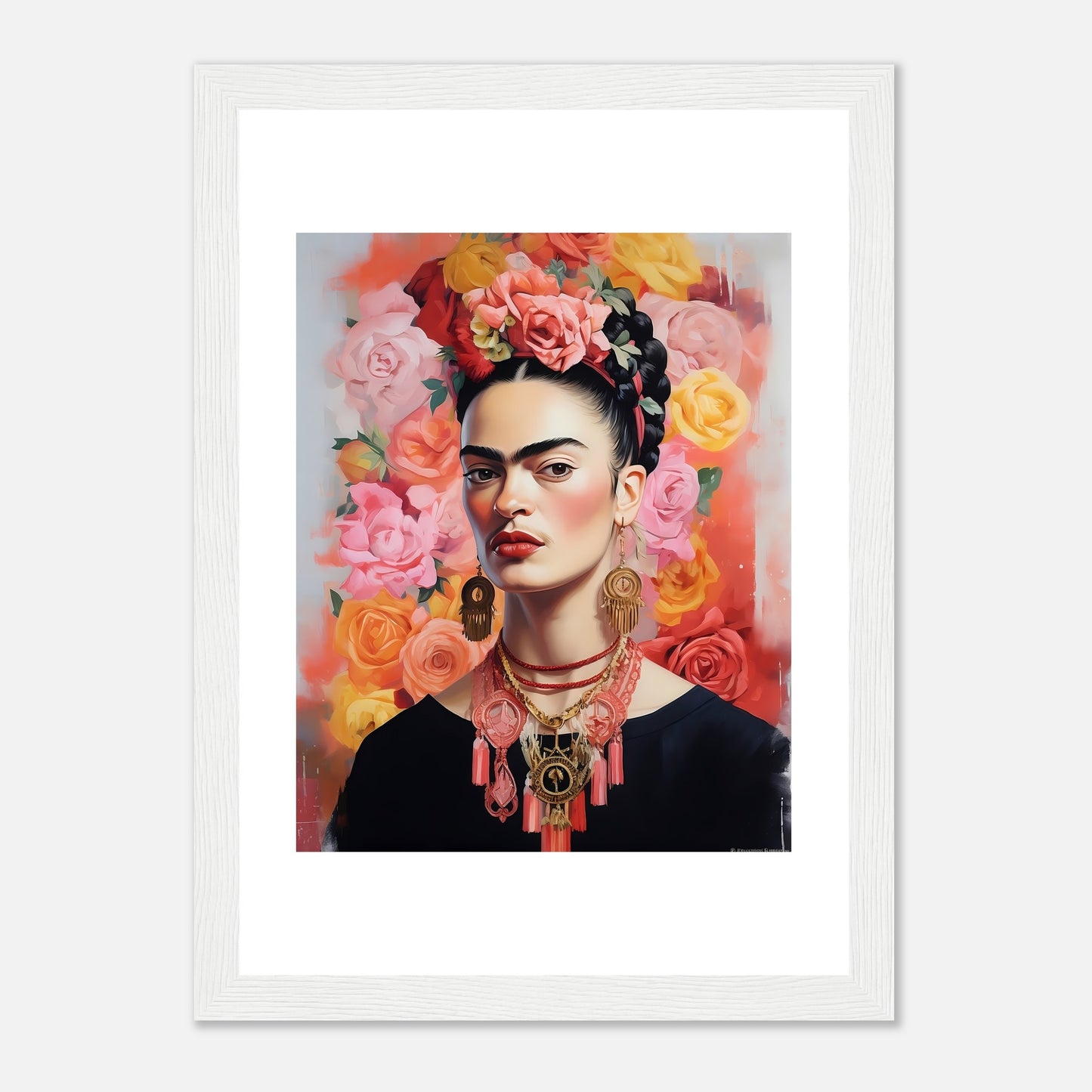 Mystical Reverie: Frida's Aura