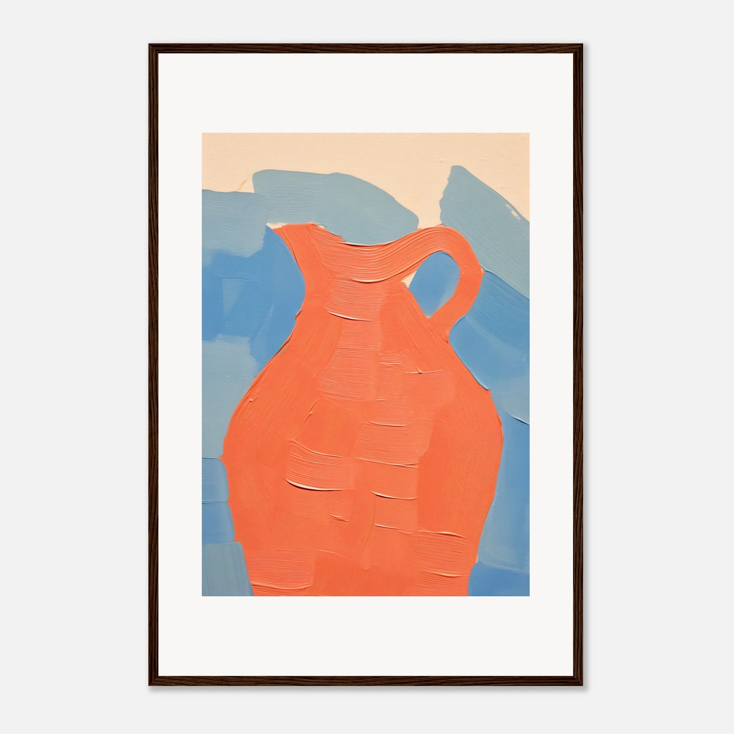 Vase haletant à l'huile 