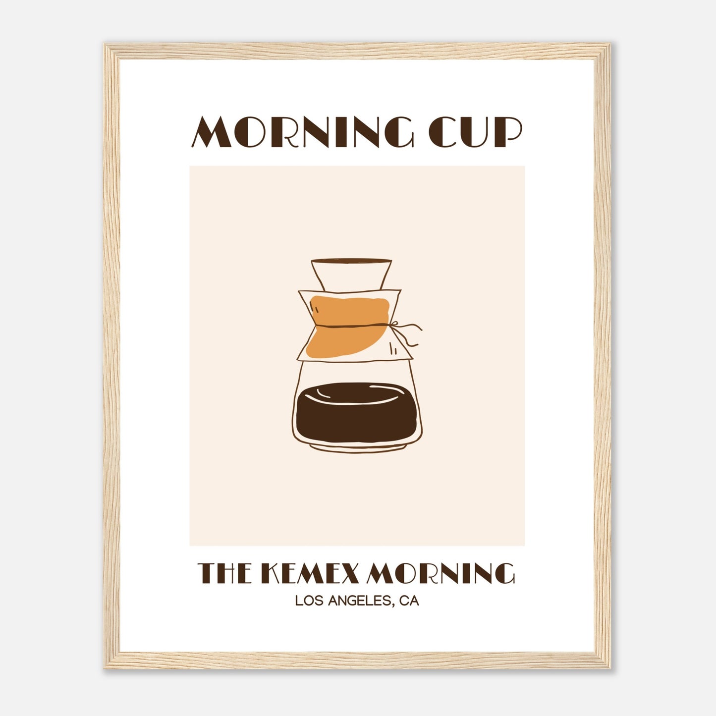 Morning cup: The Kemex morning coffee