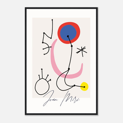 Joan Miró Kunstausstellung Minimalist V