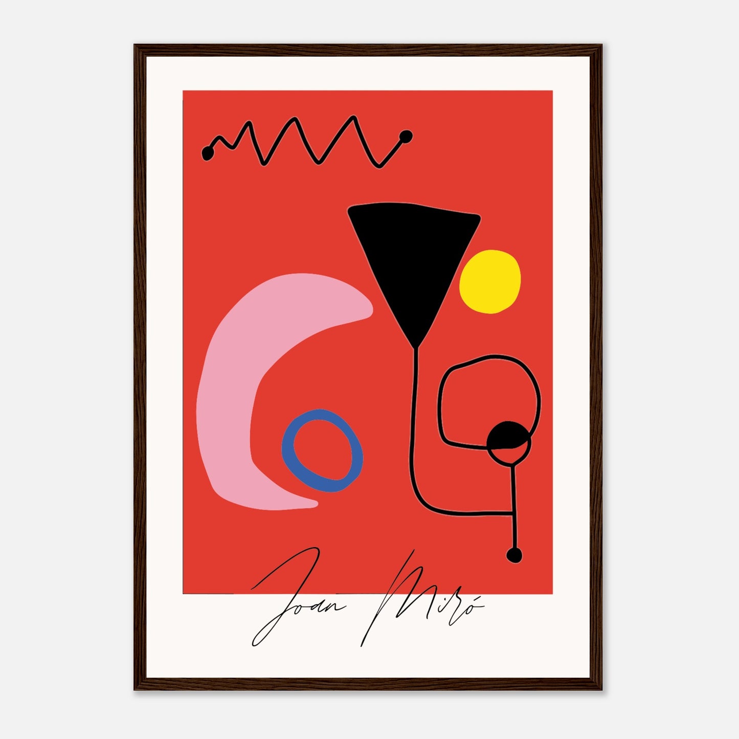 Joan Miró Kunstausstellung Minimalist VI