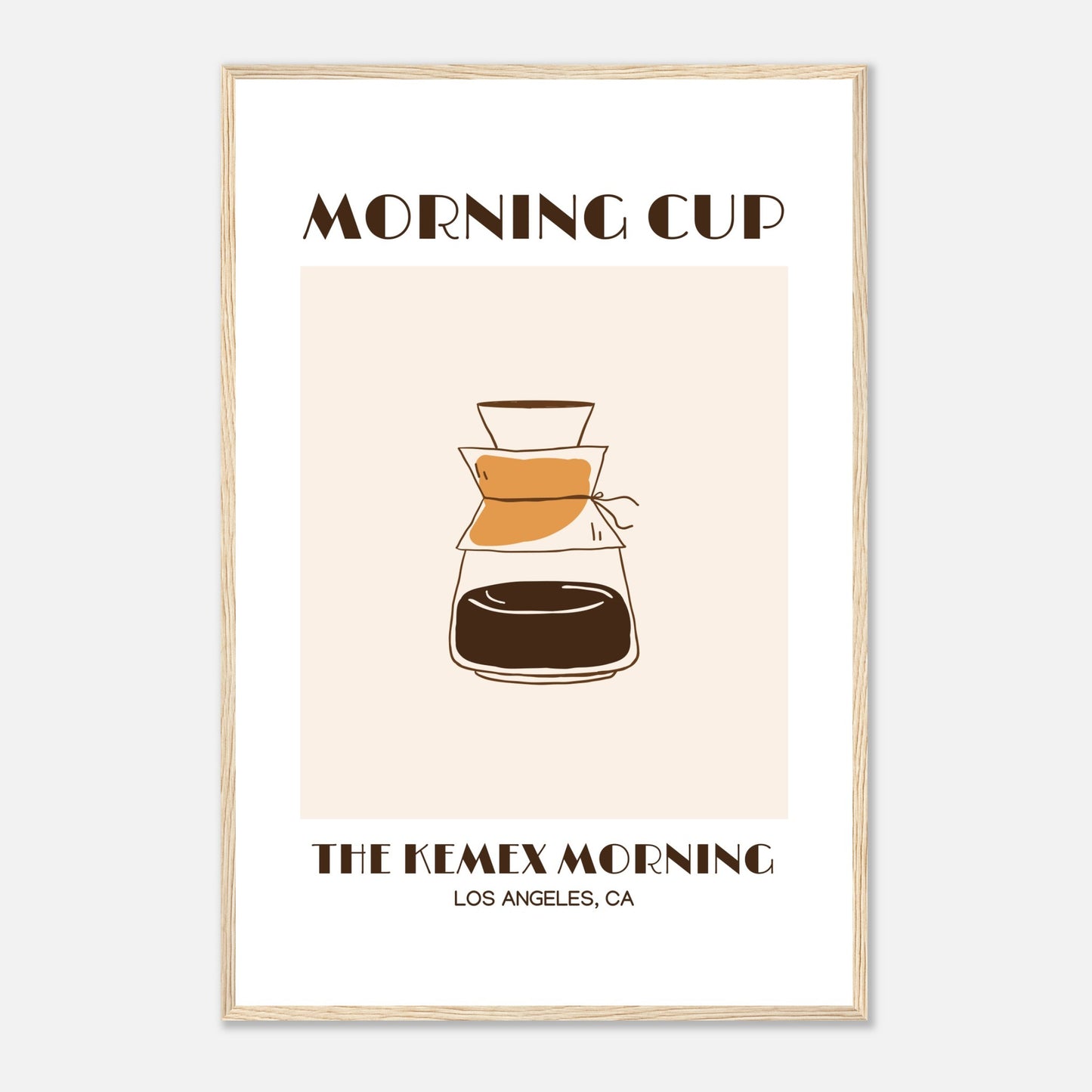 Morning cup: The Kemex morning coffee