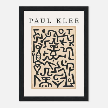 Paul Klee Komiker-Flugblatt 